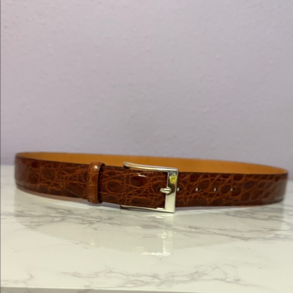 NWOT Martin Dingman South American Crocodile 85/34